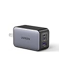 UGREEN 65W PD GaN 急速充電器 2USB-Cポート 1USB-Aポート PPS規格対応