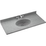 Swanstone ch1b2243 – 011チェサピークチェサピーク22 – 1 / 2 " x 43 "シングルボウル洗面化粧台トップ