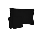 Baby Doll Bedding Solid Crib/ Toddler Bed Sheet Set, Black by BabyDoll Bedding