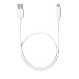 NTTドコモ 【NTTドコモ純正】0.5m［USB-A ⇔ USB-C］ケーブル 充電・転送 ホワイト