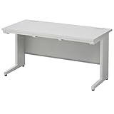 オフィスコム 法人様向け オフィスデスク スチールデスク 幅1400×奥行700×高さ700mm 平机 グレー OC-SD147H-GY