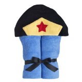 Yikes Twins Hooded Towels Girl Super Hero by Yikes Twins