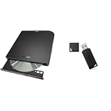 【セット買い】【Amazon.co.jp限定】バッファロー USB3.2(Gen1)/3.0 外付け DVD/CDドライブ 書込みソフト 薄型ポータブル 国内メーカー ブラック DVSM-PUV8U3-BK/N + USBメモリ 32GB USB3.2(Gen1)/3.1(Gen 1)/3.0/2.0 充実サポート RUF3-K32GA-BK/N