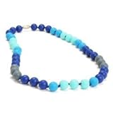 Chewbeads Bleecker Necklace - Teething Jewelry - Soft on Infant's Gums and Teeth - 100% Safe Silicon