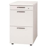 プラス 脇机3段 RJ-046A-3 WH ホワイト 引出A 生活用品 インテリア 雑貨 インテリア 家具 オフィス家具 会議用テーブル [並行輸入品]