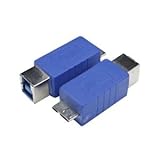 （まとめ）変換名人 変換プラグ USB3.0 B（メス）-micro（オス） USB3BB-MCA【×10セット】