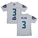 Seattle Seahawks Russell Wilson Gray Youth NFLジャージ
