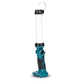 Orginer 充電式LEDワークライト 18v ライト作業灯マキタ14.4v/18vバッテリ対応折り畳み収納可能なメタルフック緊急用照明 停電用 自動車整備 釣り 夜間作業 夜釣り アウトドア キャンプ用 バッテリ別売 (本体のみ) (MT26W)