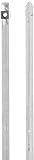 BAND-IT AS2119 304 Stainless Steel Cable Tie, 1/4" Width, 10" Length, 2" Maximum Diameter, Bag of 10