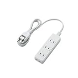 エレコム 電源タップ(雷ガード付き) T-KS02-2410WH　エレコム [簡易パッケージ品]