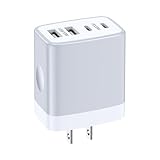 Viviber 新型usb コンセント 4ポートusb充電器 iPhone16 type-c充電器(USB-CポートPD20W急速+USB-Aポート10W)USB-C電源アダプター iPhone 16 acアダプタ アイフォンpd iphone 15 タイプCコンセントiPhone16/16 plus/16pro/16pro max/Andriod/iPad対応