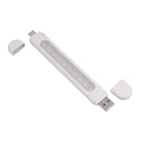 小型 USB LED ライト 10 LED ビーズミニナイトランプマイクロ USB またはタイプ C インターフェイス電源銀行とラップトップ