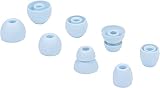 A-Focus イヤーピース イヤーチップ Beat s Flex イヤホン 用 シリコン製 4サイズ 4ペア フレイムブルー（Flex Lblue）