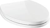 Delta Faucet 810903-WH Morgan Elongated Standard Close Toilet Seat, White [並行輸入品]
