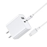 急速充電器 USB充電器 20W 2ポート 18W充電ケーブル付き（Type-C to iphone）2.1A急速充電 PSE認証済み USB コンセント スマホ充電器 コンパクト 軽量 小型 USB-Aポート Type-Cポート 小型急速充電器 iPhone/iPad/Androidに対応(ホワイト)