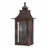 Acclaim 8302CP St. Charles Collection 2-Light Wall Mount Outdoor Light Fixture, Copper Patina [並行輸入品