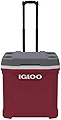 igloo(イグルー) クーラーボックス ハンドル・キャスター付き LATITUDE 30 ROLLER 約28L ラティテュード ローラー  レジャー 釣り レッド 60397