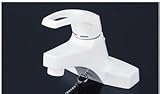 [KM7014]KVK水栓金具 洗面用シングルレバー式混合栓　ゴム栓付　ケーブイケー（旧品番：KM315）