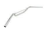 ポッシュ(POSH) バイク用品 ハイアップバー メッキ/スチール アルミブレース付き 028068-03 ハンドルバー