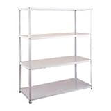 ダイソー スチールラック４段 ＪＦ－７ 約幅１５０×奥行６０×高さ１８０ｃｍ 【アングル棚 スチール棚】