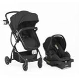 Urbini Omni Plus Travel System with Sonti Infant Car Seat , Black by Urbini