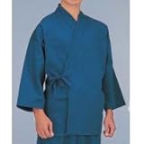 SLB696　Japanese　Wear(和衣)　作務衣男女兼用　紺M