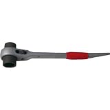 トップ工業:TOP アルミショートラチェットレンチ 17X21mm RM-17X21A 型式:RM-17X21A