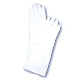 【表革製手袋】 【特殊手袋】 牛クレスト（白）　8101-6　サイズ：フリー 【NB】
