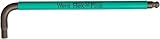 Wera Hexagon 950 SPKL L-key BlackLaser Ballpoint Hex Key 8mm x 195mm L-key (Pack of 10) [並行輸入品]