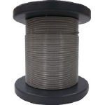 [N-8185465]Ｏ．Ｃ．Ｒ　ＳＵＳワイヤロープ１．００／１．２０ｍｍ　７×７　５０ｍ巻コート付 NSB10012050M