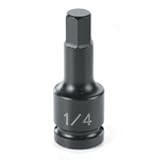 Grey Pneumatic 9905M 0.25 in. Drive x 5 mm. Hex Driver