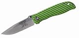 Schrade xtimerグリーンアルミニウムハンドルライナーロック