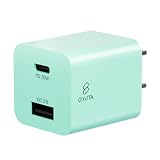 iphone 充電器 ケーブル pd充電器 20W 急速充電器 ipad 充電器 USB PD 対応 PSE技術基準適合 アイホン 充電 ACアダプター 電源アダプタ TYPE-C 充電 コード スマホ充電器 コンセント 電源アダプター iPad iPhone14 Pro 13 12 11 x 8 7mini Plus (グリーン, AC充電器（ケーブル無し）)