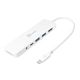 j5 create USB-C 7in1 スリム マルチアダプター ホワイト JCD373