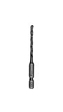 BOSCH(ボッシュ) 磁器タイルドリルビット4.3mmΦ TD043090