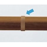 YKK　歩行補助用手すり　パルトナーUDフェンス（自立タイプ）　B型　笠木部品　直線継手 　ショコラウォールナット