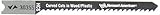 Vermont American 30355 12 Tooth 2-3/4-Inch Blade Length Cordless Series U Shank Jig Saw Blade for Cu