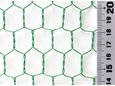吉田隆 ビニール亀甲網 450ｍｍ巾×１ｍ グリーン０．８５×１６ｍｍ