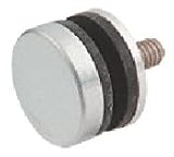 CRL Brushedステンレススチール交換用座金/スタッド用のキットの片面と組み合わせCommercial