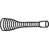 National Mfg.N331165Gallery Series Spring Door Stop-SN SPRING DOOR STOP (並行輸入品)
