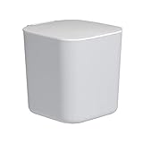 ETRAVEL 卓上ゴミ箱 ゴミ箱 ふた付き ダストボックス 小さい シンプル 無地 スリム ミニゴミ箱 洗面所 リビング 化粧台 オフィス インテリア コンパクト 卓上用品