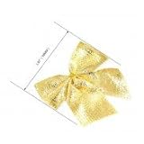 Deqna（TM）個入り5センチメートルクリスマスツリーの装飾クリスマスちょう結びツリー装飾屋内/屋外の装飾をぶら下げ