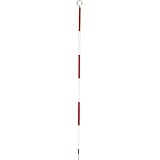 精密ピンポール 60cm φ9mm(赤白) 二段石突付 WSP-60IS 大平産業