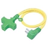 日動 ランプ無コンセント L型クロスタップ 50cm TL2-0.5S