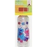 Sesame Street 8 Oz Baby Bottle (Cookie Monster and Zoey) by Sesame Street [並行輸入品]