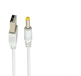 VECASDEN ACアダプター対応 Instax SP-1 スマートフォンプリンター用 USBケーブル | 3.3フィート（約1m）交換用充電ケーブル、プリンターとパソコンの両方に対応、幅広い用途 ホワイト