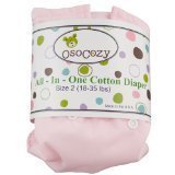 OsoCozy All in One Cloth Diaper, Pink, Large by OsoCozy [並行輸入品]