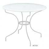 ユニソン　フェルモブ　オペラテーブル960　【ガーデンテーブル】 ホワイト