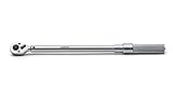 Capri Tools 31202 20-150 Foot Pound Industrial Torque Wrench, 1/2 Drive, Matte Chrome by Capri Tools