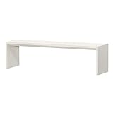 岩附(IWATSUKI) ローボード ホワイト 幅180cm 奥行44.5 高さ49.2 幅木よけ加工無し オーダー OC-50180DWH